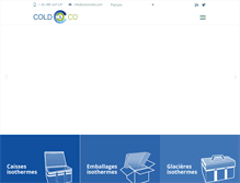Tablet Screenshot of coldandco.com